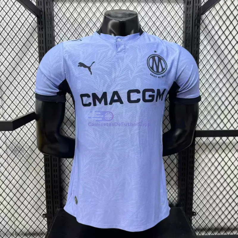 Camiseta Olympique Marsella 2026/2027 3ª Equipación Morado Claro (EDICIÓN JUGADOR)