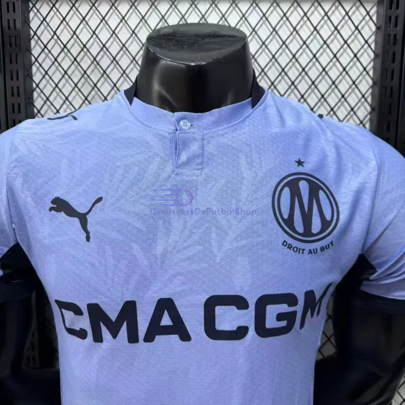 Camiseta Olympique Marsella 2026/2027 3ª Equipación Morado Claro (EDICIÓN JUGADOR)