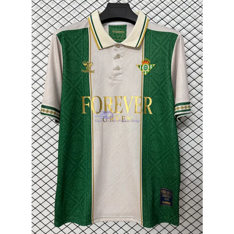 Camiseta Real Betis 2026/2027 Eleven Archive Retro Verde/Blanco