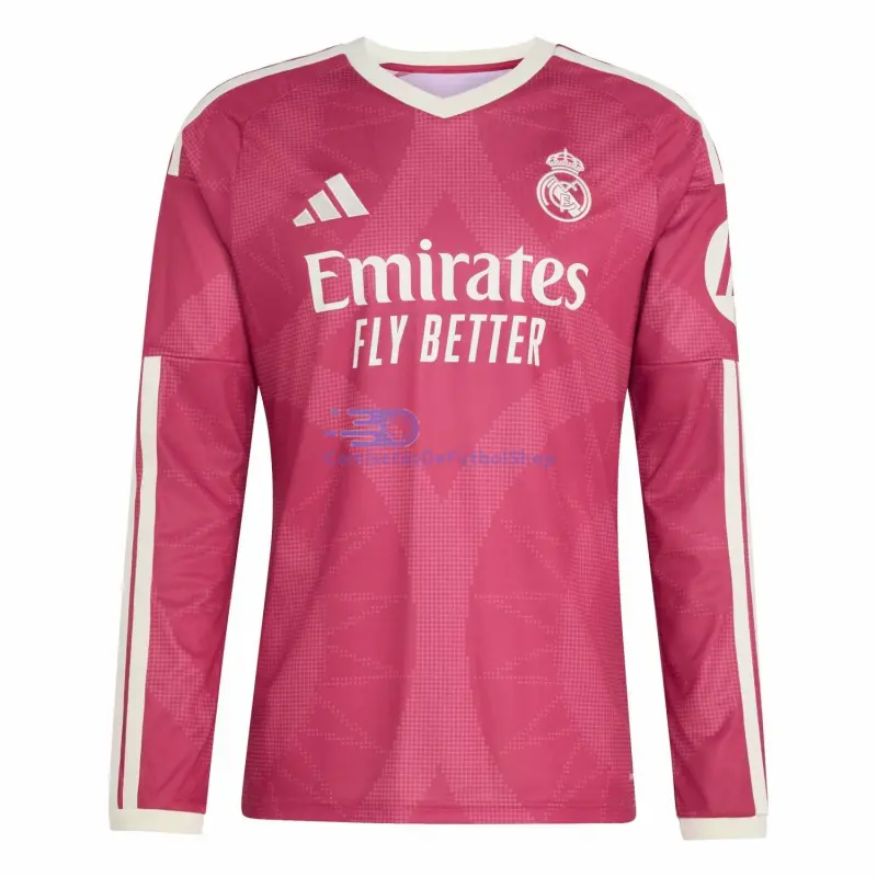 Camiseta Real Madrid 2026/2027 3ª Equipación ML Rosa
