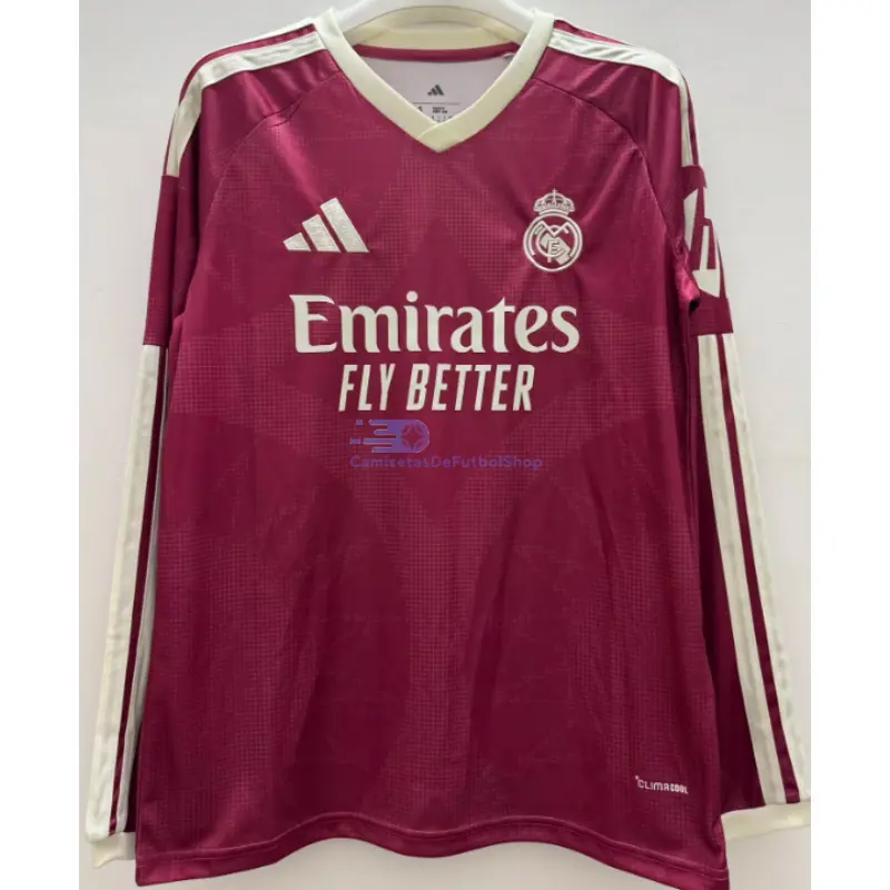 Camiseta Real Madrid 2026/2027 3ª Equipación ML Rosa
