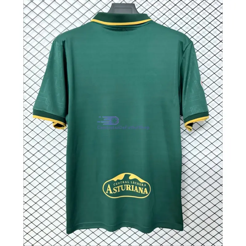 Camiseta Sporting de Gijón 2026/2027 2ª Equipación Verde con Parche La Liga