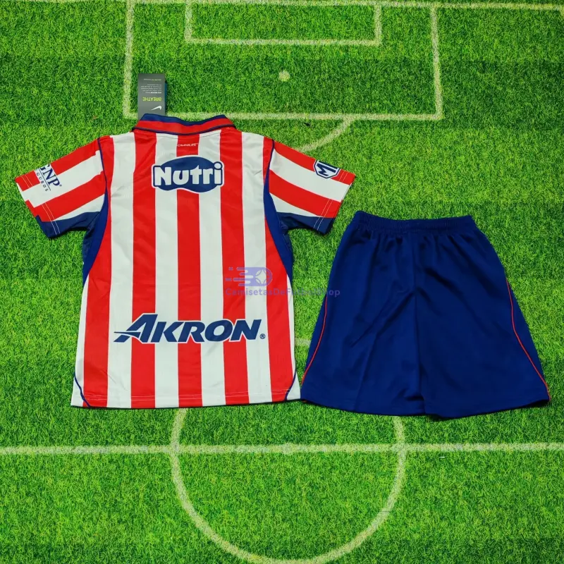Camiseta Chivas 2026/2027 1ª Equipación Rojo/Blanco Niño Kit