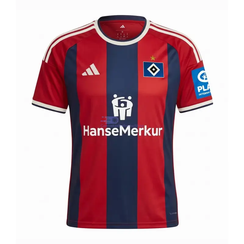 Camiseta Hamburger SV 2026/2027 3ª Equipación Rojo/Azul