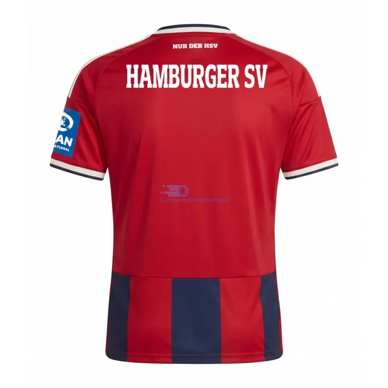 Camiseta Hamburger SV 2026/2027 3ª Equipación Rojo/Azul