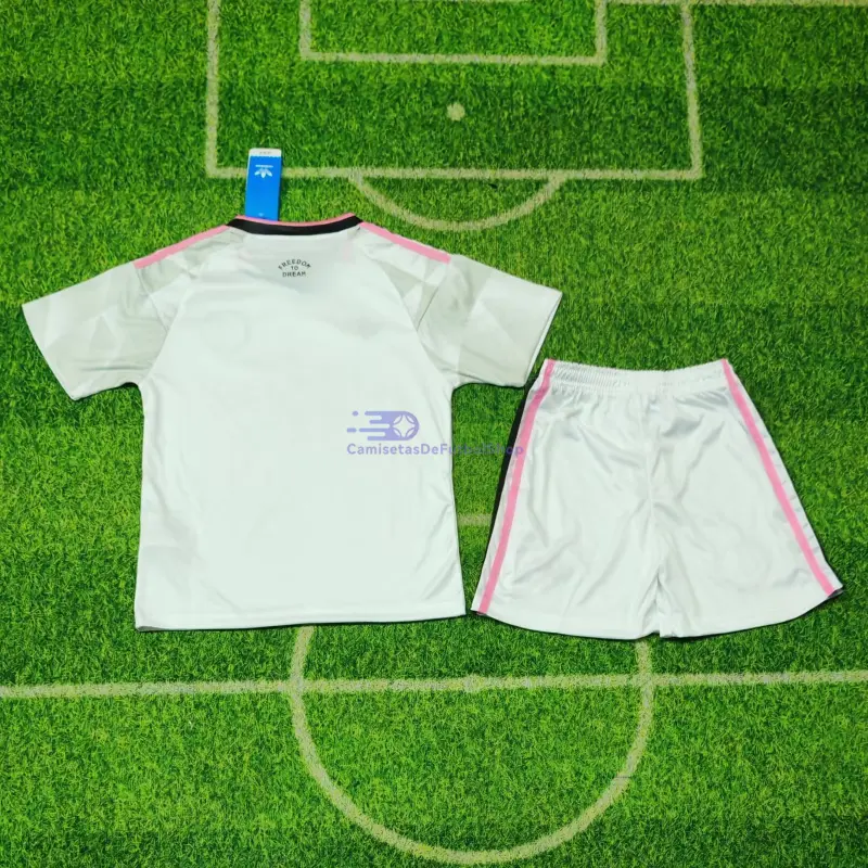 Camiseta Inter Miami 2026/2027 3ª Equipación Blanco Niño Kit