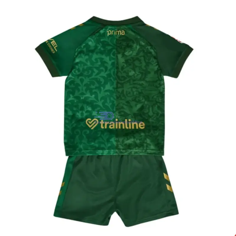 Camiseta Real Betis 2026/2027 2ª Equipación Verde Niño Kit con Publicidad de La Liga