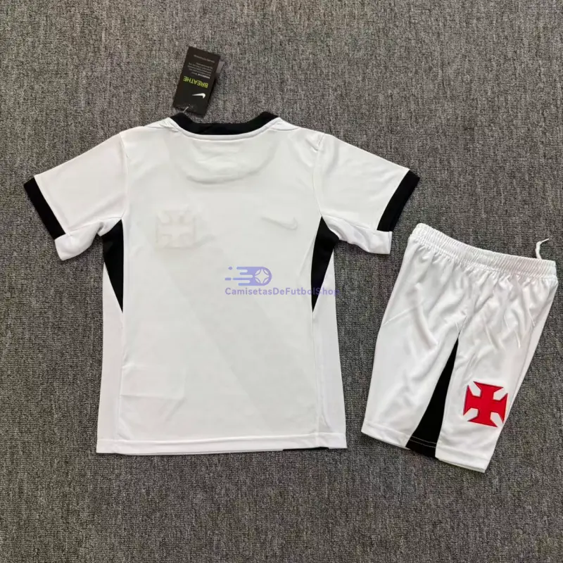Camiseta Vasco da Gama 2026/2027 2ª Equipación Blanco Niño Kit