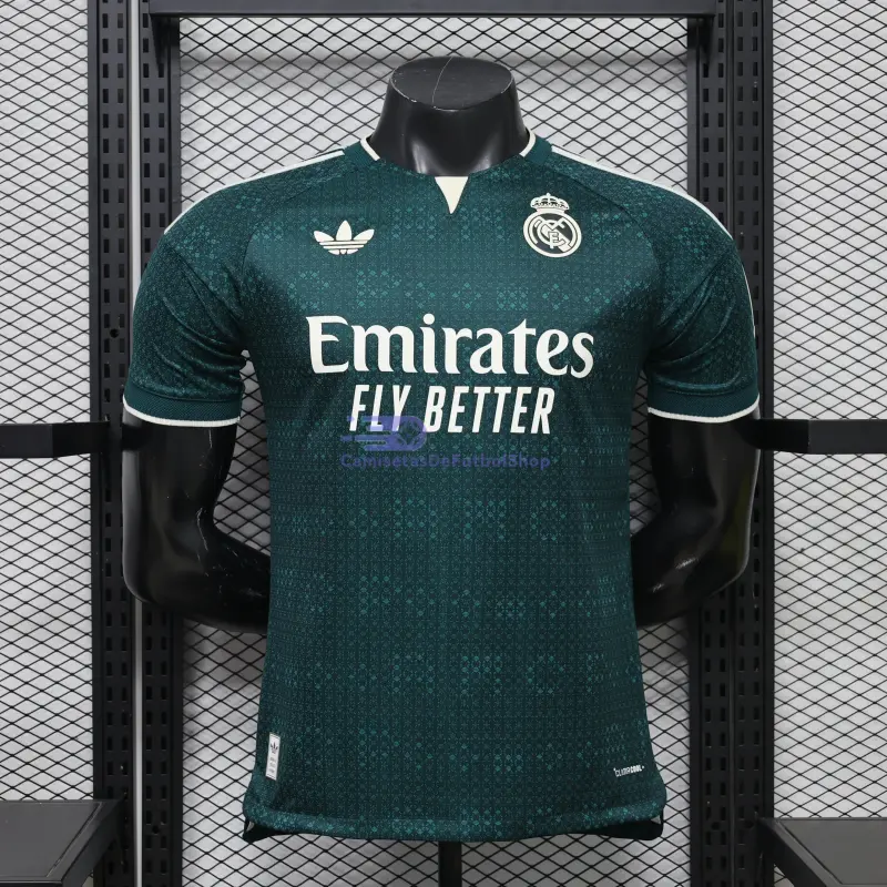 Camiseta Real Madrid 2026/2027 2ª Equipación Verde Oscuro (EDICIÓN JUGADOR)