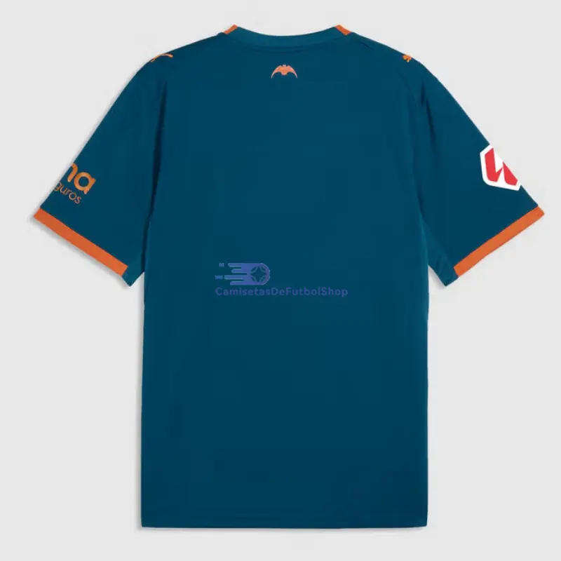 Camiseta Valencia 2026/2027 2ª Equipación Azul con Parche La Liga