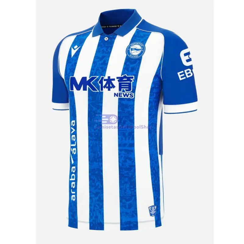 Camiseta Alavés 2026/2027 1ª Equipación Azul/Blanco