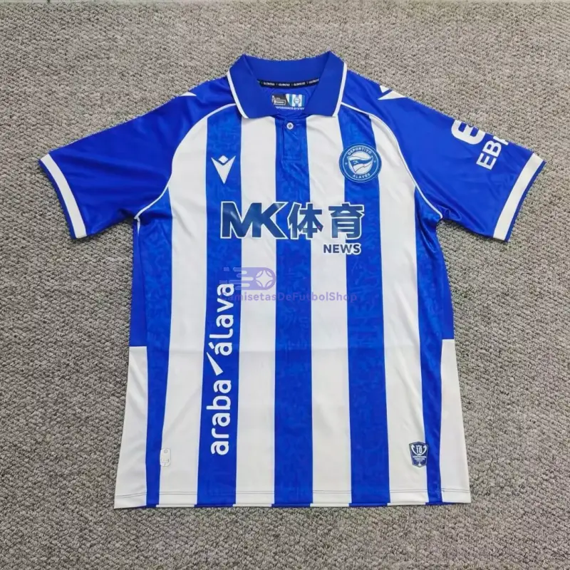 Camiseta Alavés 2026/2027 1ª Equipación Azul/Blanco
