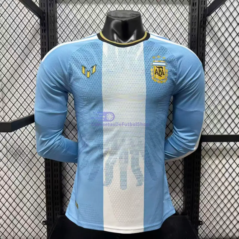 Camiseta Argentina Messi 2026 Edición Despedida ML (EDICIÓN JUGADOR)