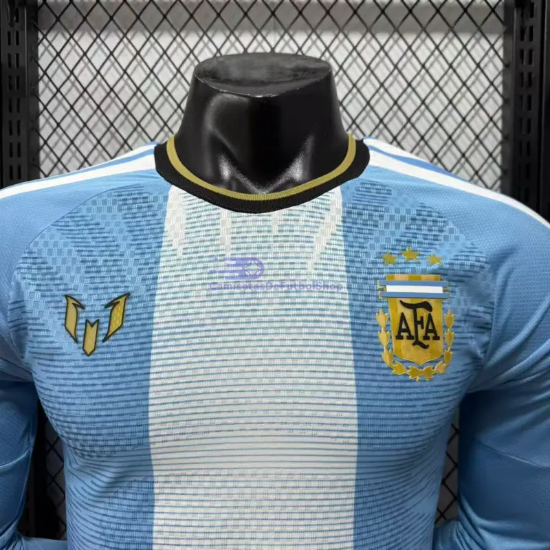 Camiseta Argentina Messi 2026 Edición Despedida ML (EDICIÓN JUGADOR)