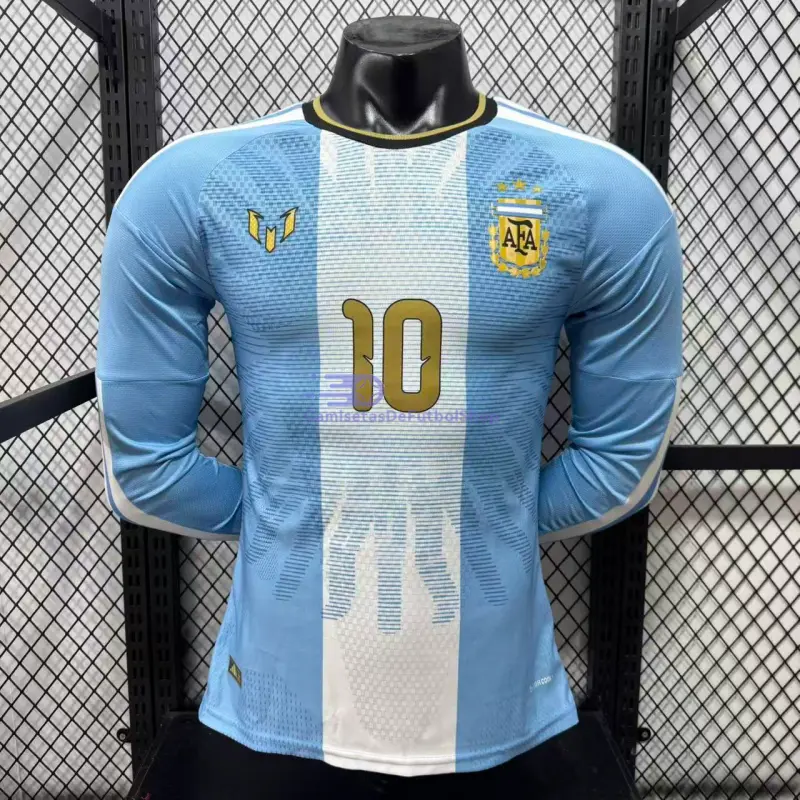 Camiseta MESSI 10 2026 Argentina Edición Despedida ML (EDICIÓN JUGADOR)