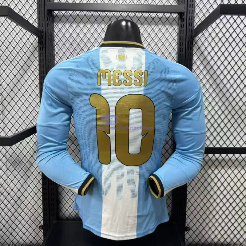 Camiseta MESSI 10 2026 Argentina Edición Despedida ML (EDICIÓN JUGADOR)