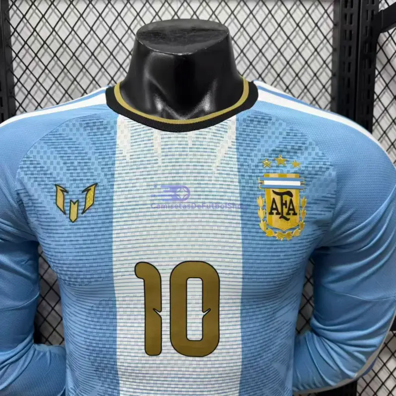 Camiseta MESSI 10 2026 Argentina Edición Despedida ML (EDICIÓN JUGADOR)
