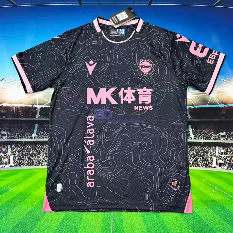 Camiseta Alavés 2026/2027 2ª Equipación Negro