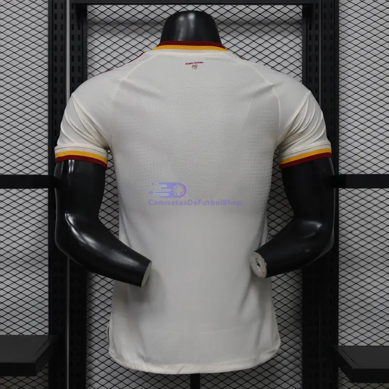 Camiseta AS Roma 2026/2027 2ª Equipación Blanco (EDICIÓN JUGADOR)