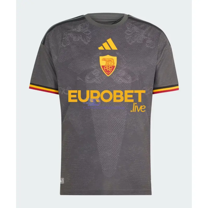 Camiseta AS Roma 2026/2027 3ª Equipación Negro