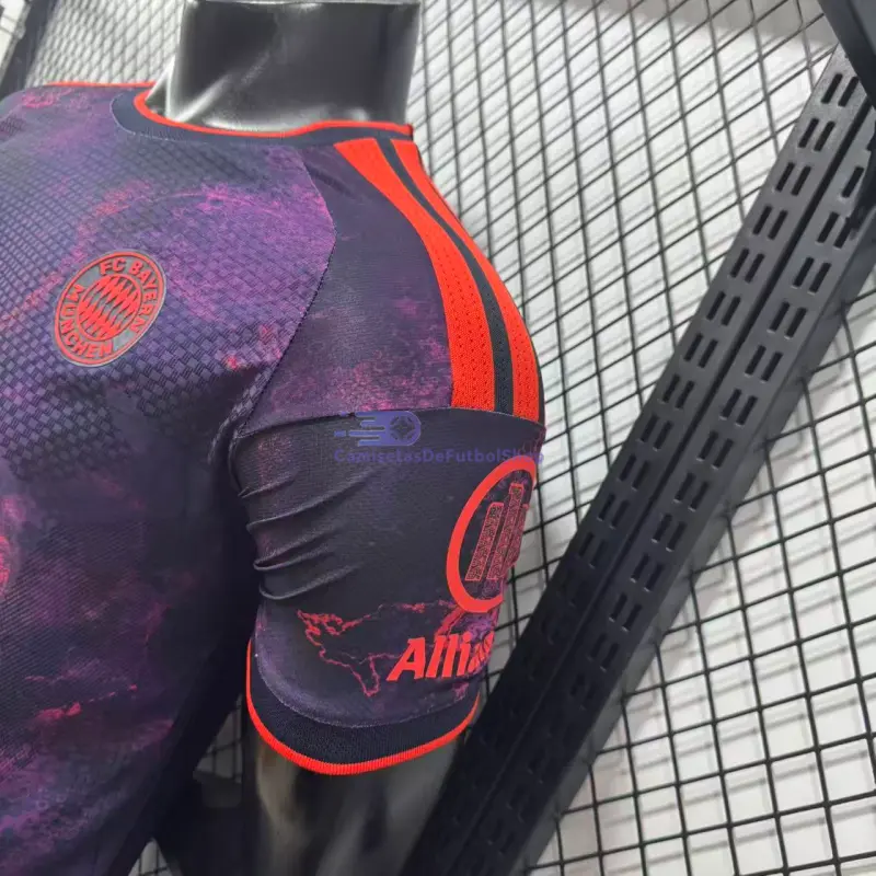 Camiseta Bayern Múnich 2026/2027 3ª Equipación Morado (EDICIÓN JUGADOR)