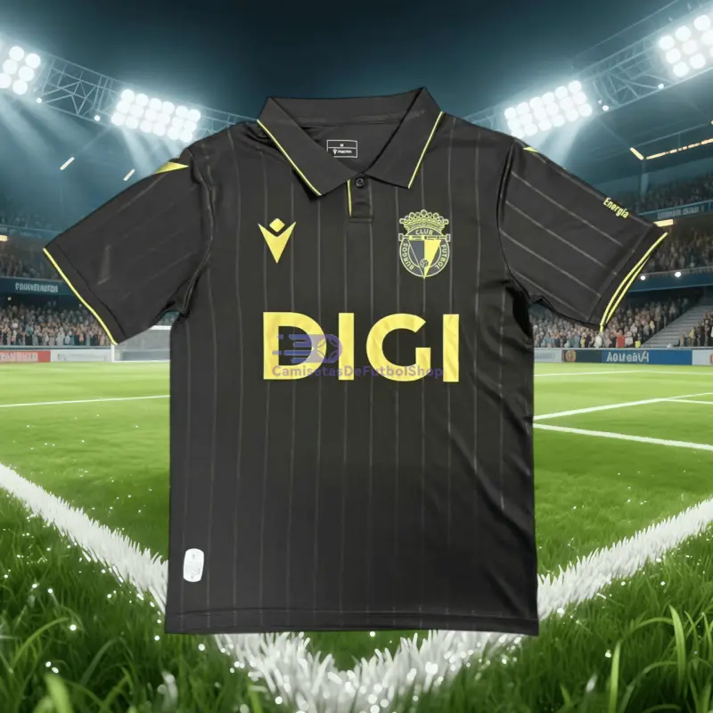Camiseta Burgos CF 2026/2027 2ª Equipación Negro