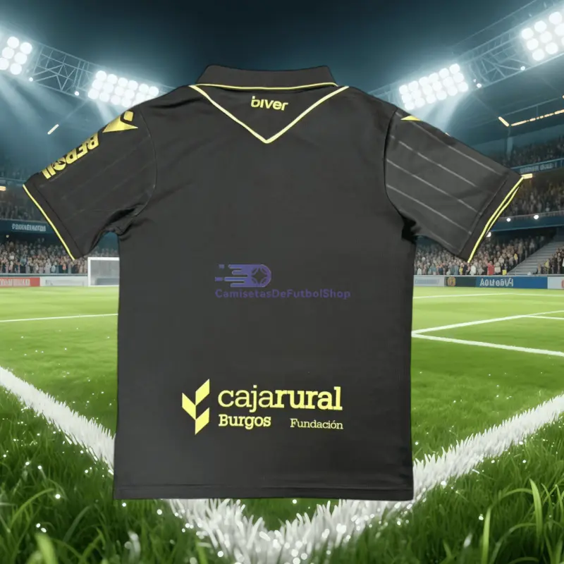 Camiseta Burgos CF 2026/2027 2ª Equipación Negro