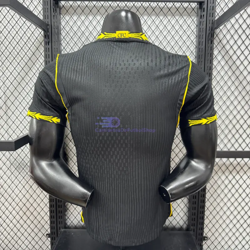 Camiseta Chelsea 2026/2027 2ª Equipación Negro con Patrocinador (EDICIÓN JUGADOR)