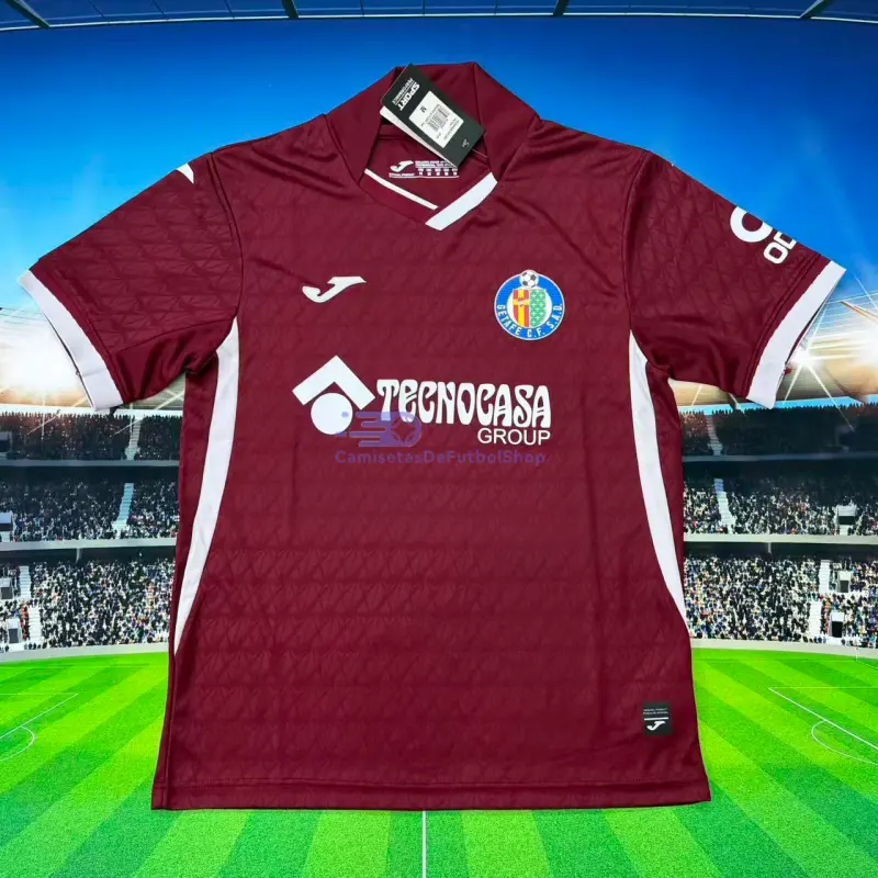 Camiseta Getafe 2026/2027 2ª Equipación Rojo Oscuro