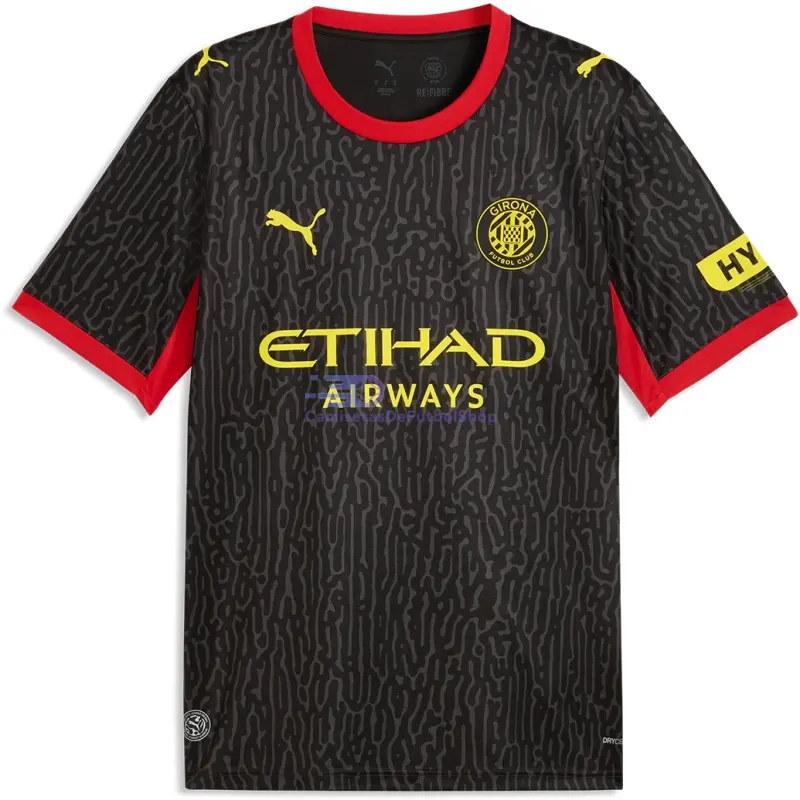 Camiseta Girona 2026/2027 2ª Equipación Negro