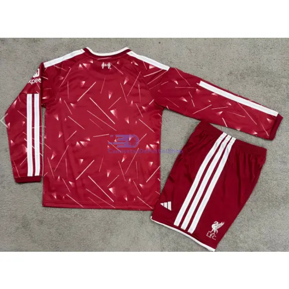 Camiseta Liverpool 2026/2027 1ª Equipación ML Rojo Niño Kit