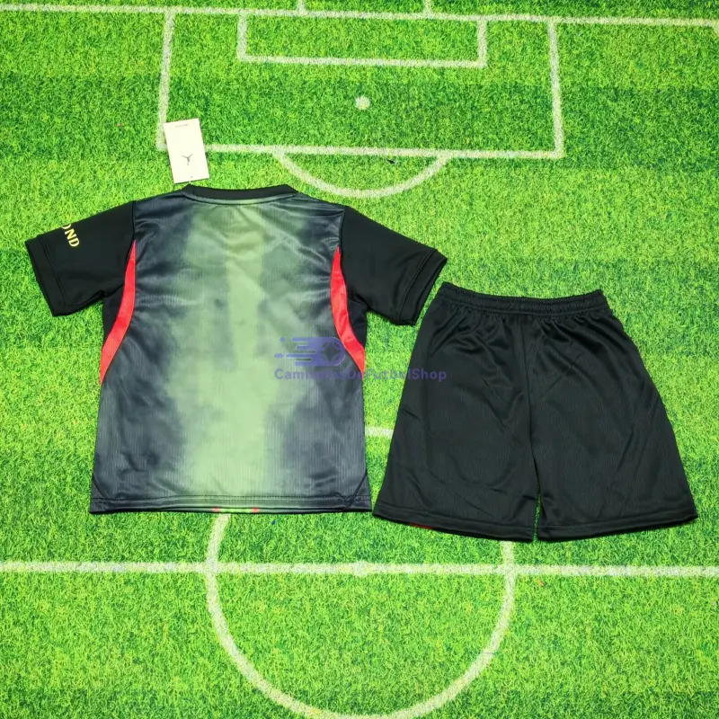 Camiseta PSG 2026/2027 3ª Equipación Verde Niño Kit