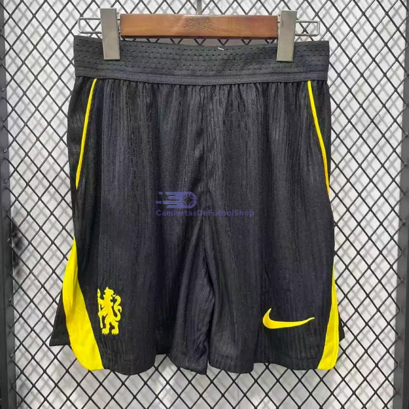 Pantalón Corto Chelsea 2026/2027 2ª Equipación Negro (EDICIÓN JUGADOR)
