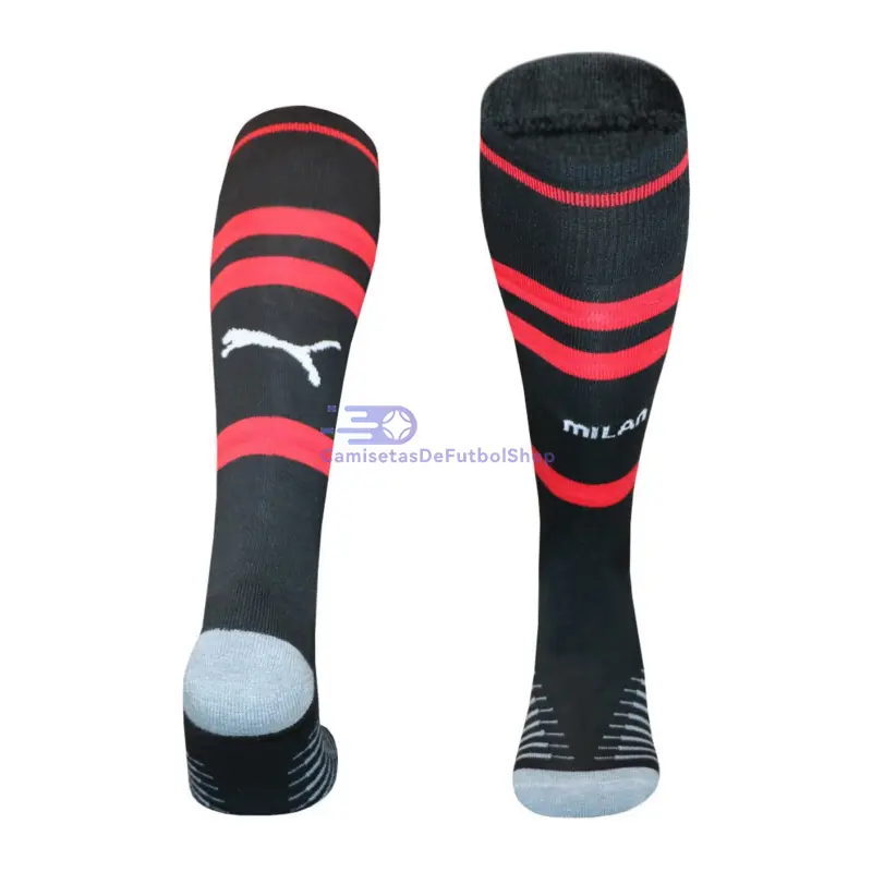 Camiseta AC Milan 2026/2027 1ª Equipación Rojo/Negro Niño Kit