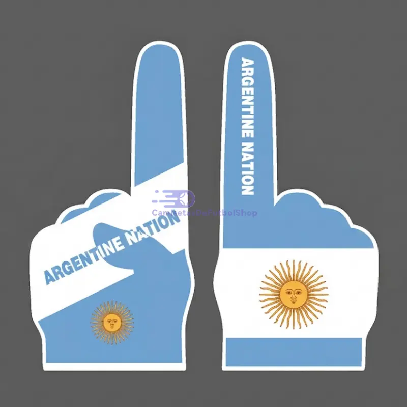 Guantes de espuma del Mundial 2026 para animar 