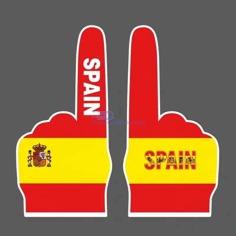 Guantes de espuma del Mundial 2026 para animar 