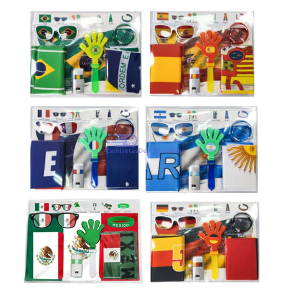 Kit para Aficionados al Mundial 2026 - 6 Piezas