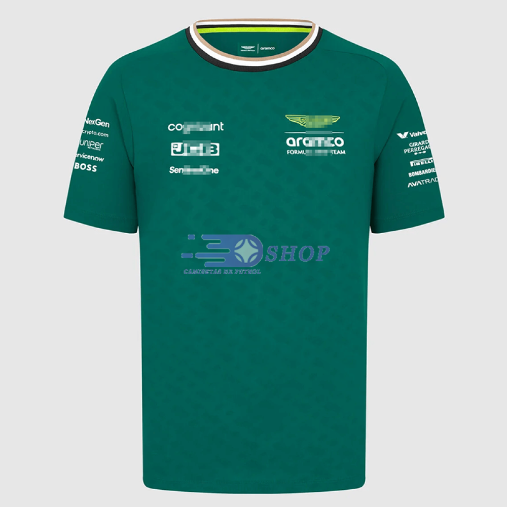 Camiseta Aston Martin Aramco Cognizant F1 Verde 2024