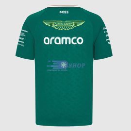 Camiseta Aston Martin Aramco Cognizant F1 Verde 2024