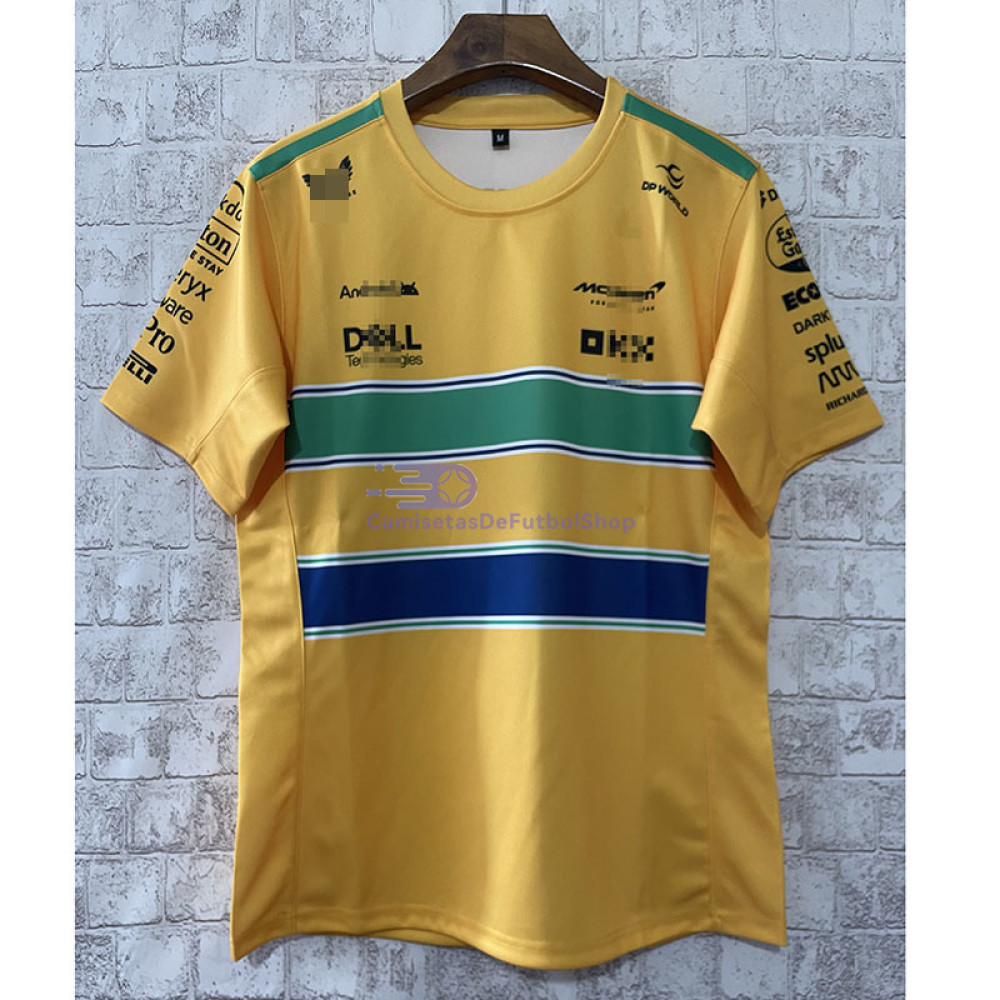 Camiseta McLaren F1 Amarillo 2024