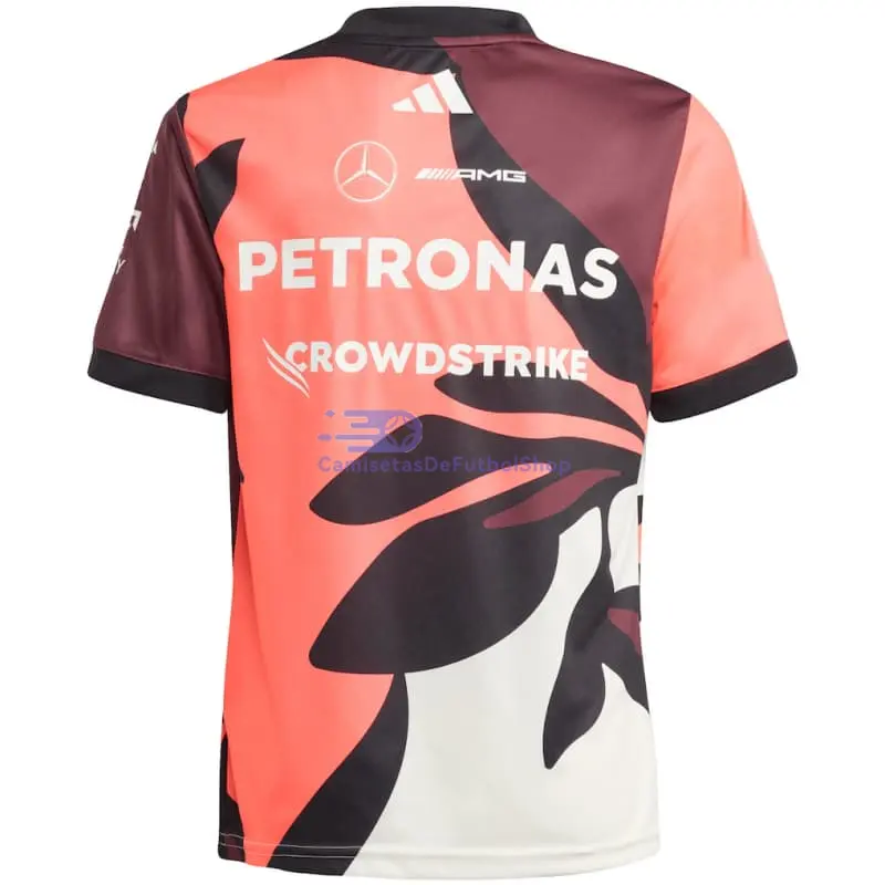 Camiseta Mercedes AMG Petronas F1 Marrón/Naranja 2025 