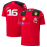 Camiseta Scuderia Ferrari F1 Charles Leclerc #16 Rojo 2023 