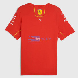 Camiseta Scuderia Ferrari F1 Rojo 2024