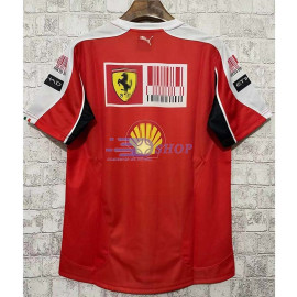 Camiseta Scuderia Ferrari F1 Rojo Retro