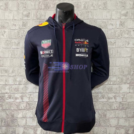Chaqueta Red Bull Racing F1 Con Capucha Negro 2023