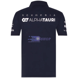 Polo Alpha Tauri F1 Azul Marino 2022