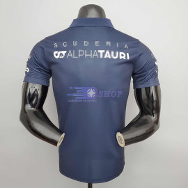 Polo Alpha Tauri F1 Azul Marino 2022