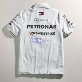 Polo Mercedes AMG Petronas F1 Blanco 2024