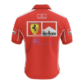 Polo Scuderia Ferrari F1 Rojo Retro