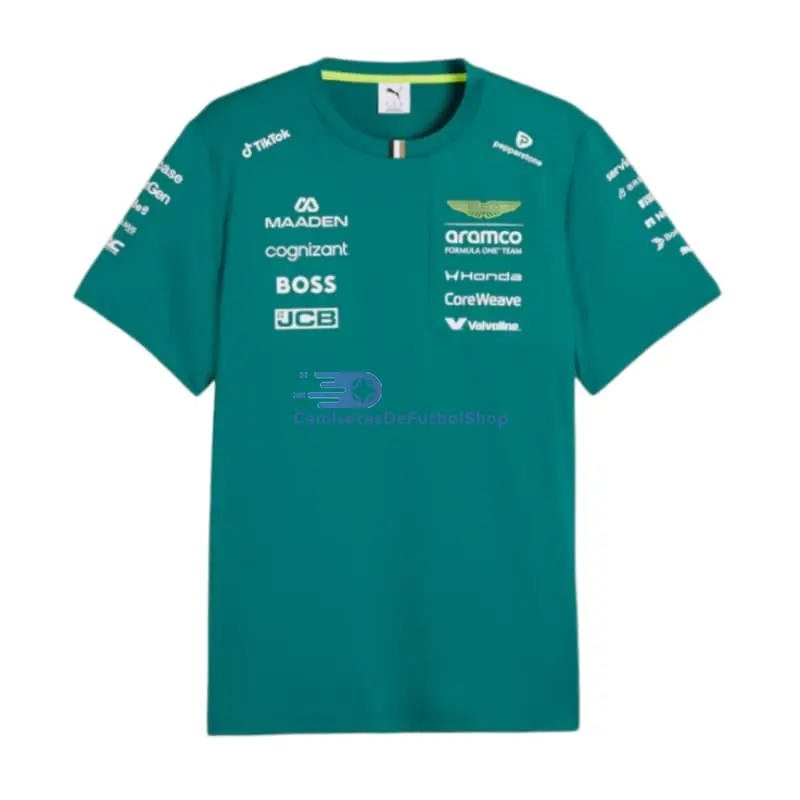 Camiseta Aston Martin Aramco Cognizant F1 Verde 2026